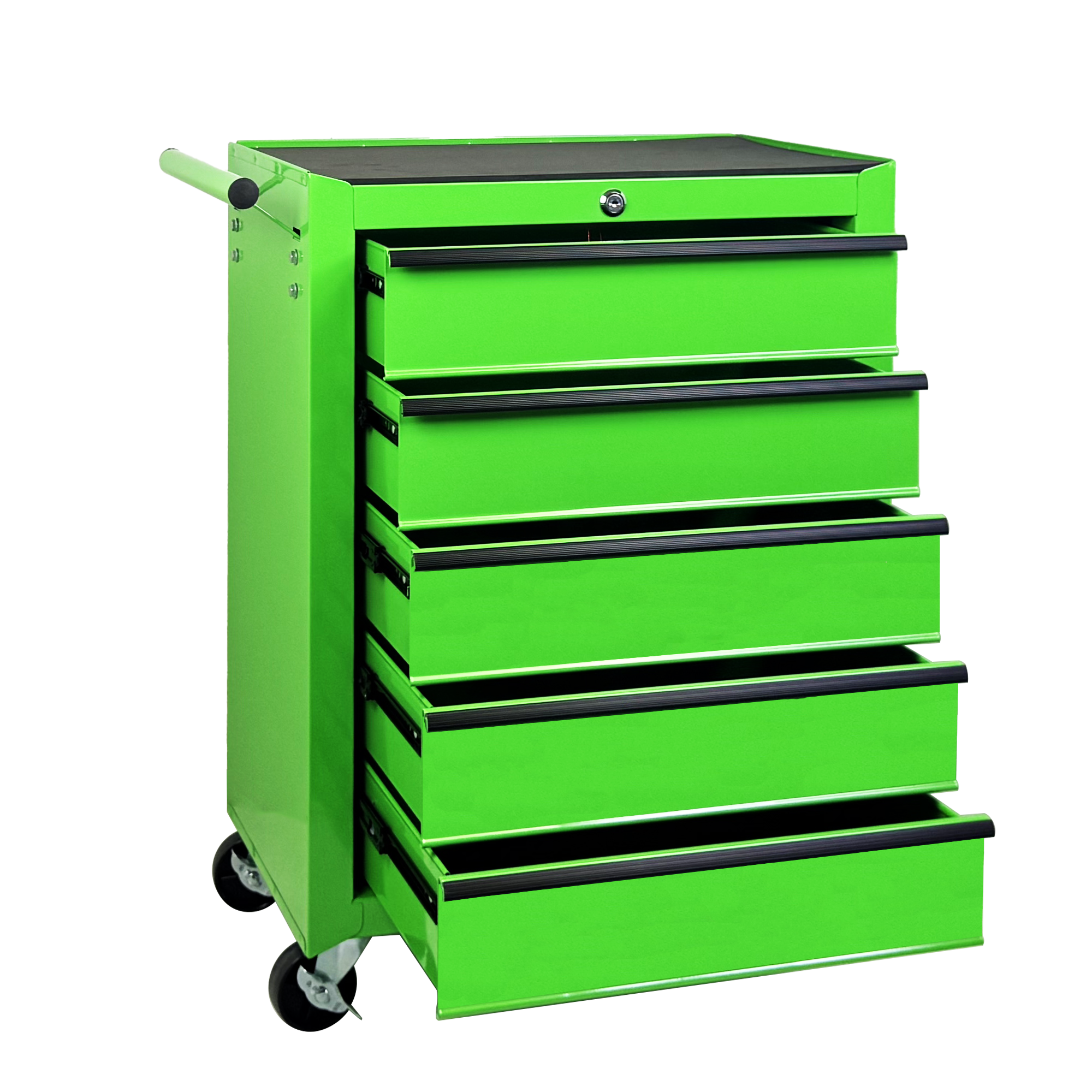 Excelo 5 Drawer Rolling Tool Chest, Steel Storage For Garage And Workshop