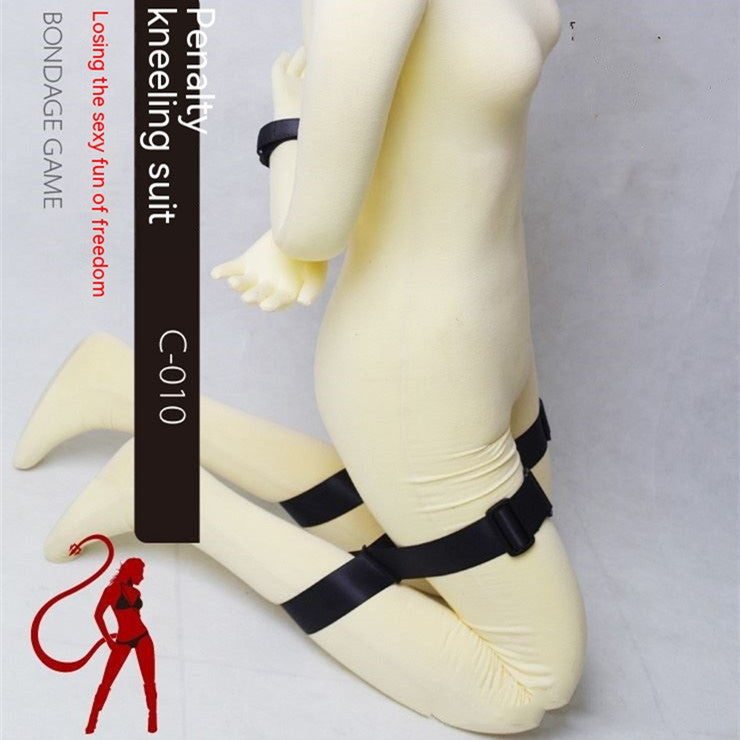 Binding Punishment Kneeling Suit Handcuffs Toys