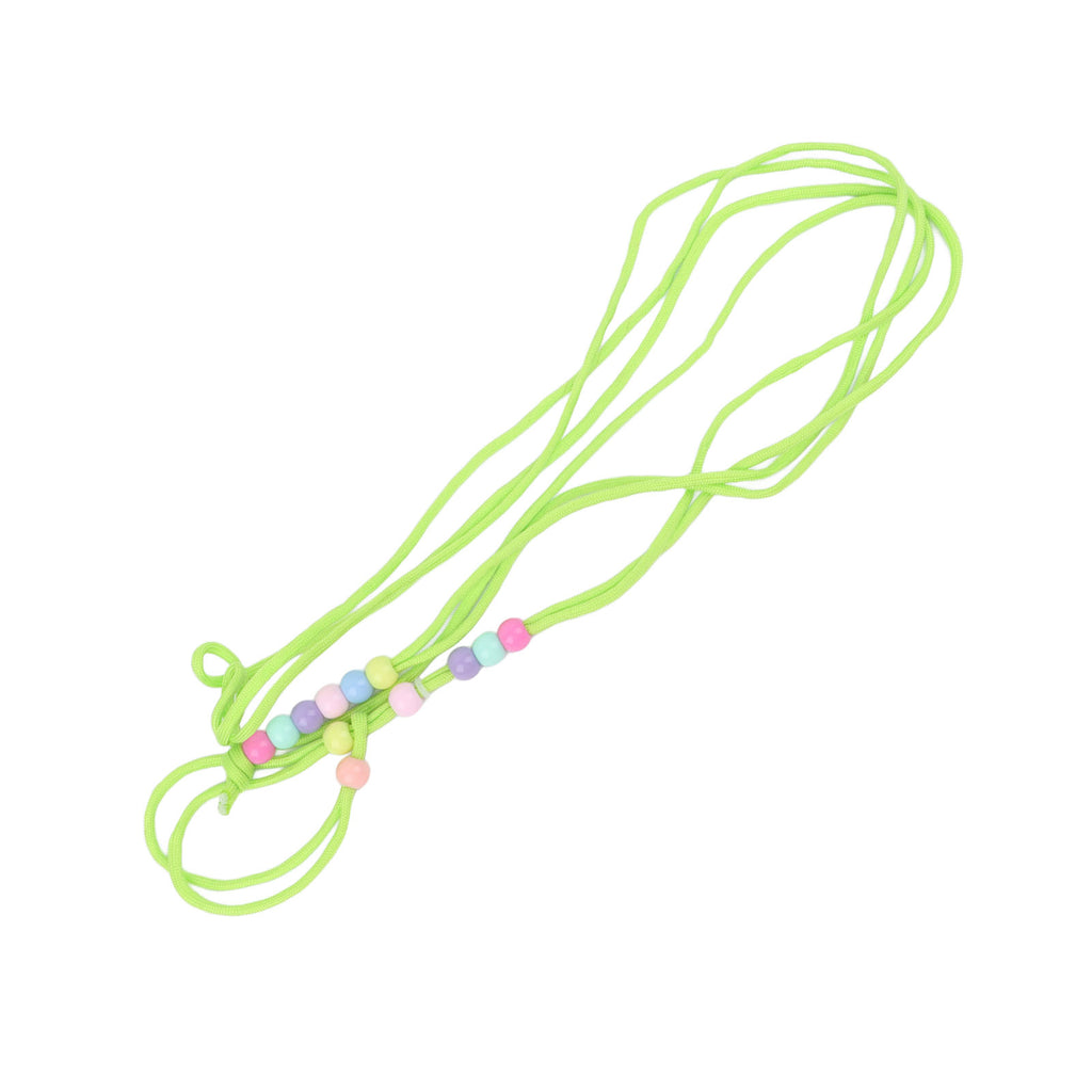 Reptile Traction Leash Safe Adjustable Beads Design Small Animal Traction Rope For Lizard Guinea Pig Hamster Green