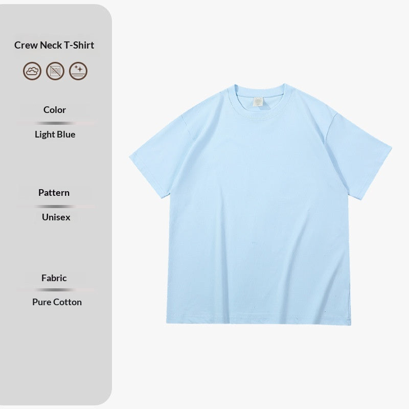 Large Size Multicolor Round Neck T-shirt