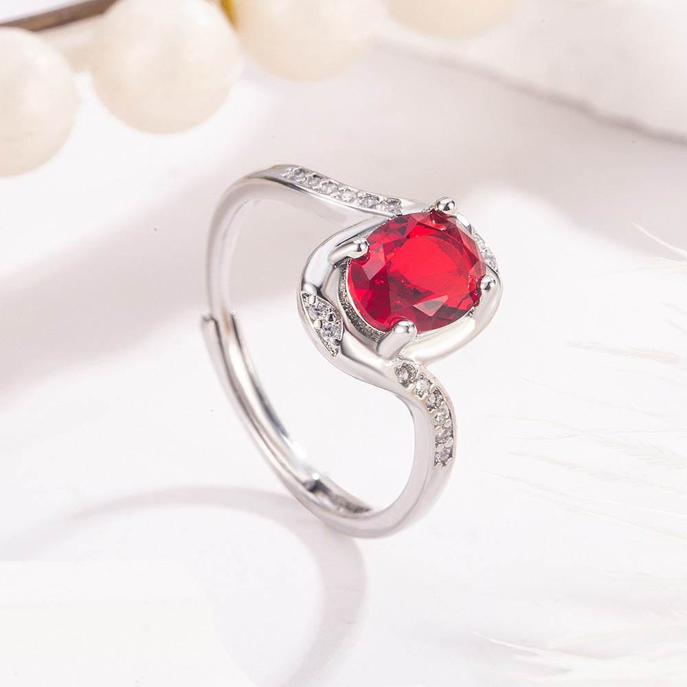 Niche Minimalist Adjustable Ring Jewelrydrop Shipping Available
