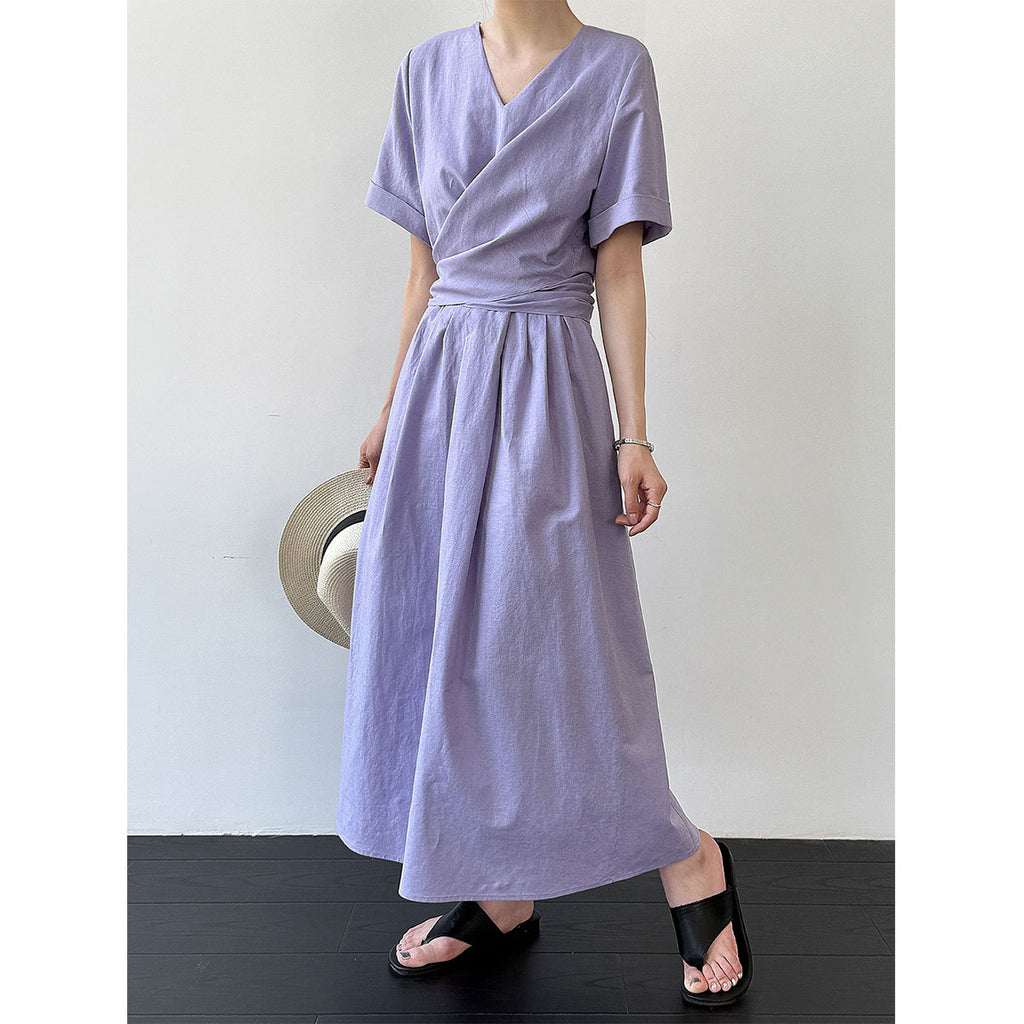 Sophisticated Cross-Tie Dress For Women