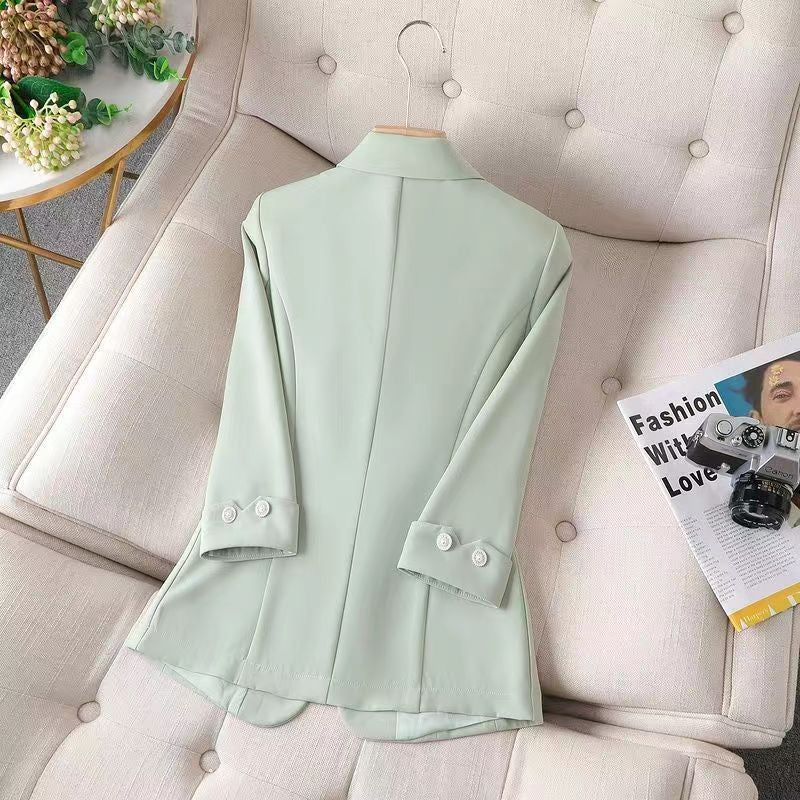 Casual Sun-protective Top With Three-quarter Sleeves