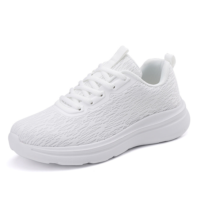High-quality All-black Unisex Sneakers Springsummer Mesh Design For Women