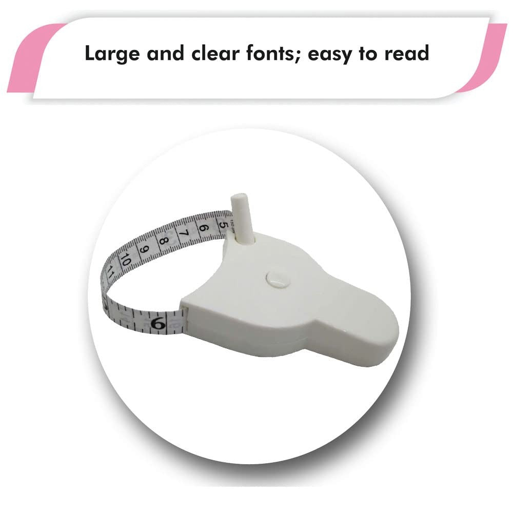 1 Automatic Y-shaped 3D Body Measurement Ruler, Soft Faux Leather Ruler With Locking Device And Ergonomic Grip, Portable Centimeter Unit, Suitable For Waist-body Measurement, Fitness, Tailoring
