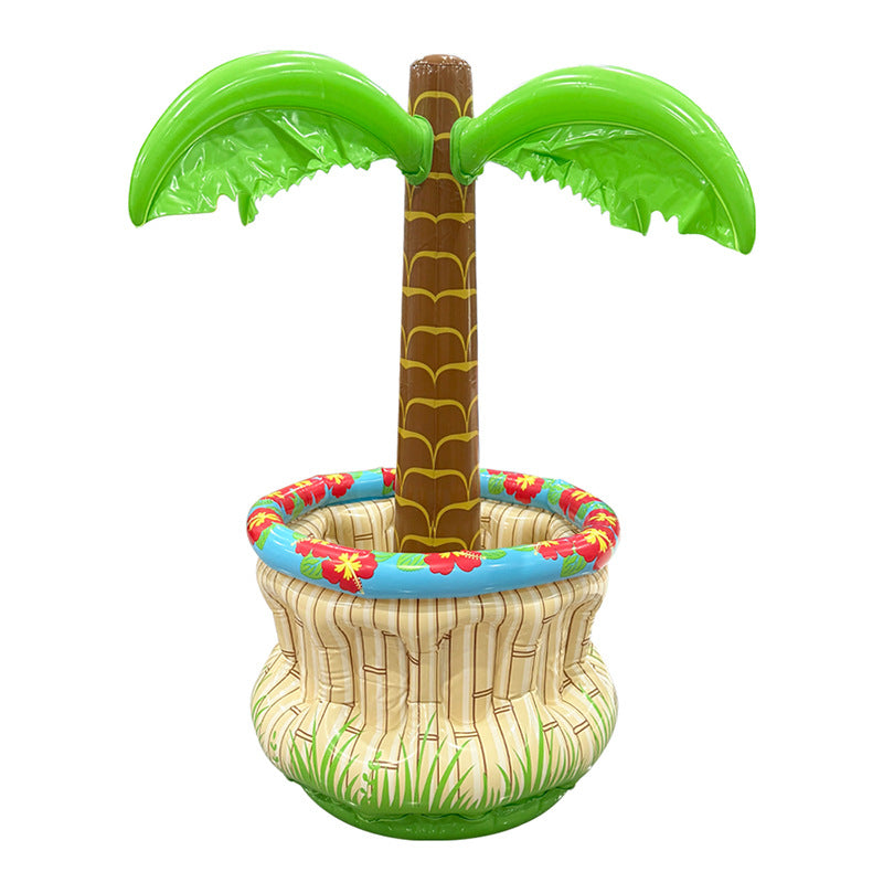 Creative Thickened PVC Floating Ice Bucket Portable For Summer Swimming Pools