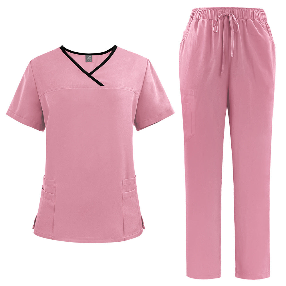Export Hand Washing Suit Split Suit Short Sleeve Uniform