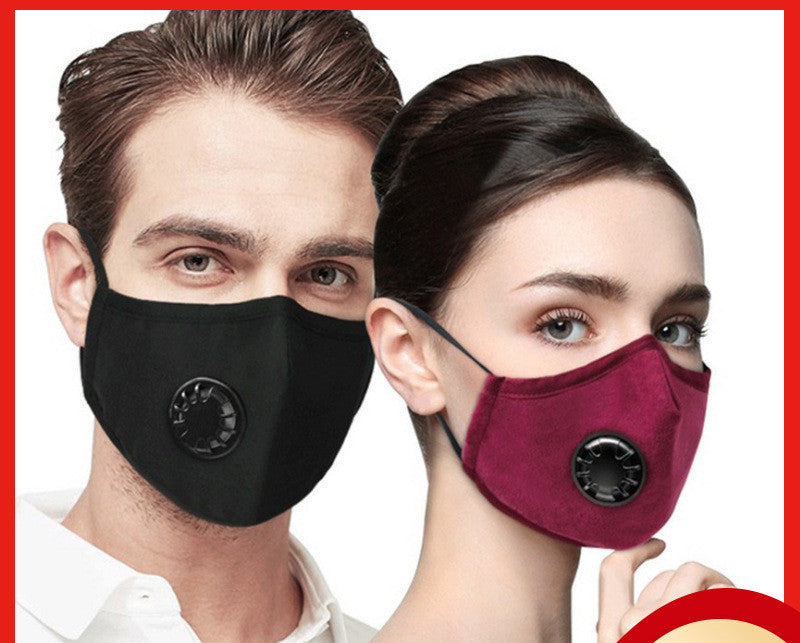 Disposable Filter Element Black Red Navy Cloth Mask