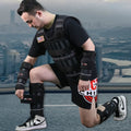 Steel Plate Leg Wraps With Sandbag Weights