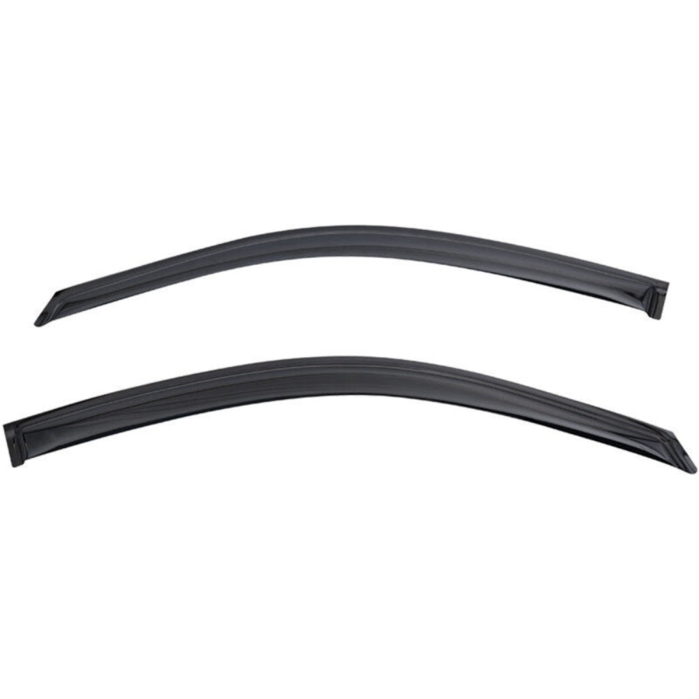For H Onda 08-12 Accord Coupe Slim Style Acrylic Window Visors Rain Sun Guard 2Pc