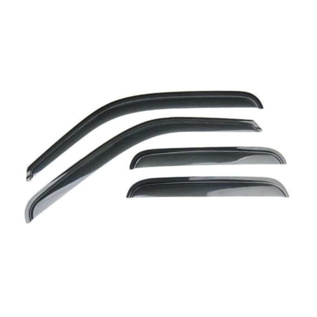 For Chevrolet GMC Extended Cab Acrylic Window Visor Vent Sun Rain Guard