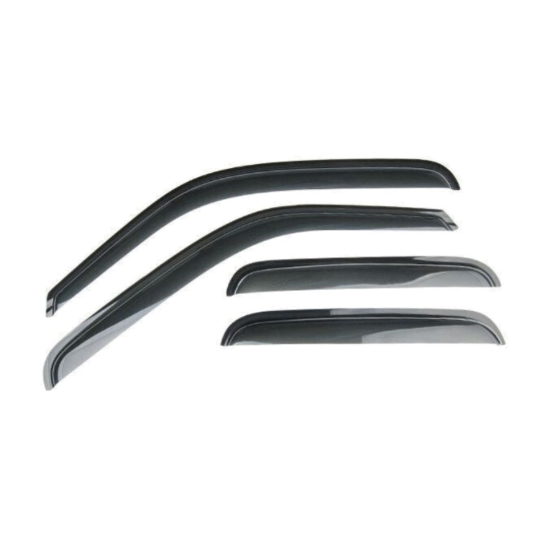 For Chevrolet GMC Extended Cab Acrylic Window Visor Vent Sun Rain Guard