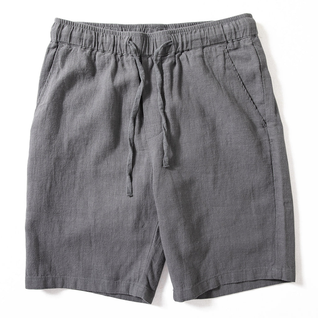 Men's Slim-fit Straight-leg Hemp Five-pocket Pants
