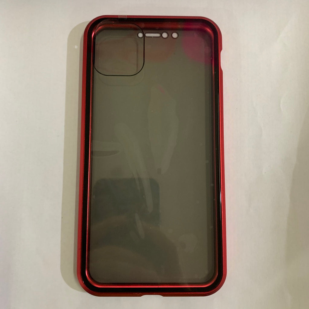 Phone Case Anti-peep Magnetic Protective Shell Magnetic Privacy Glass Case For Phone