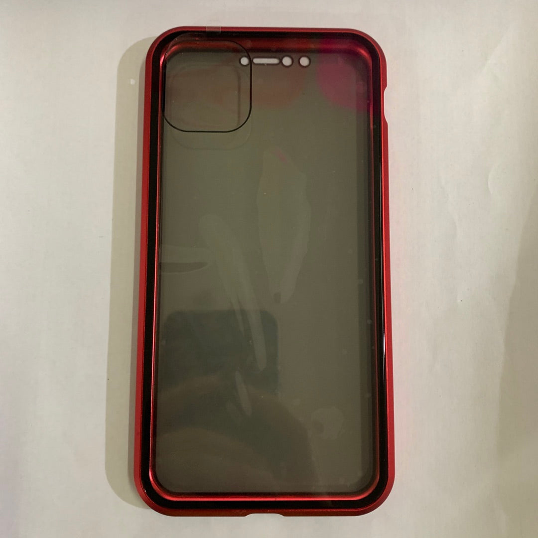 Phone Case Anti-peep Magnetic Protective Shell Magnetic Privacy Glass Case For Phone