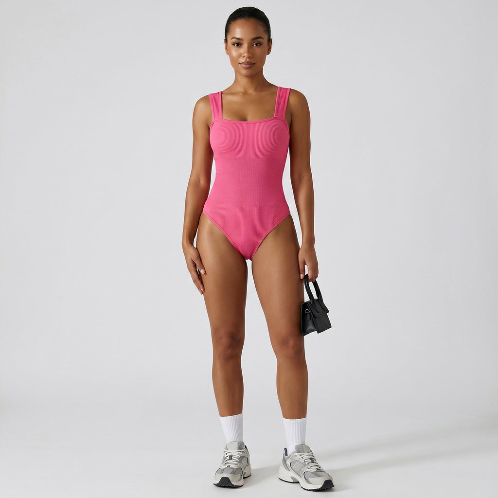 Best-selling Casual Jumpsuit Seamless Yoga Straps With A Thong Bottom