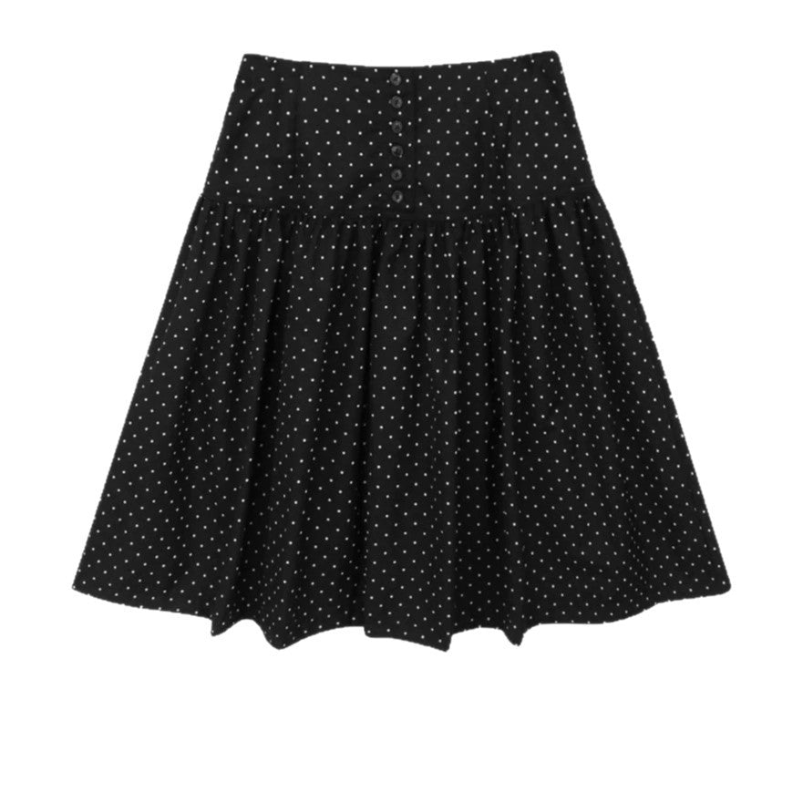 Korean-style Sweet And Versatile Polka-dot Age-reducing Skirt