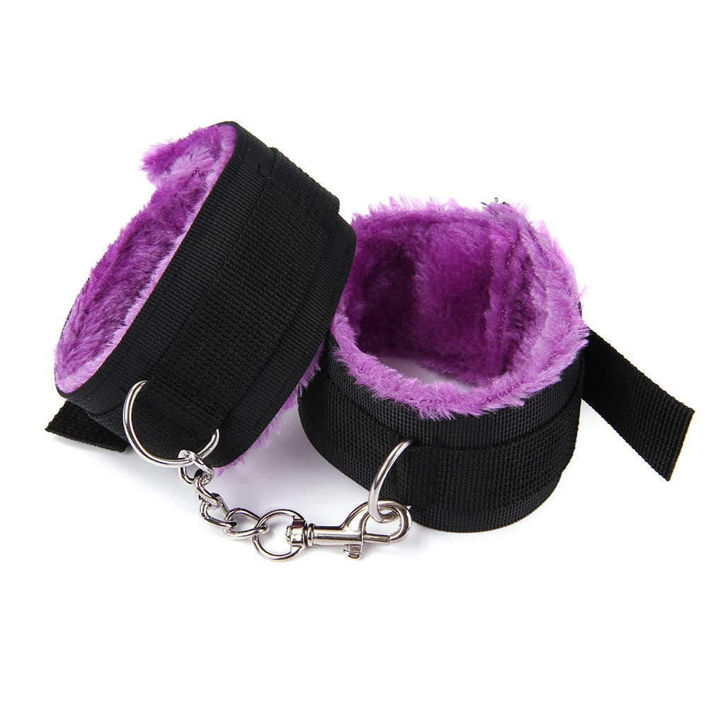 Ribbon Plush Handcuffs Belly Band