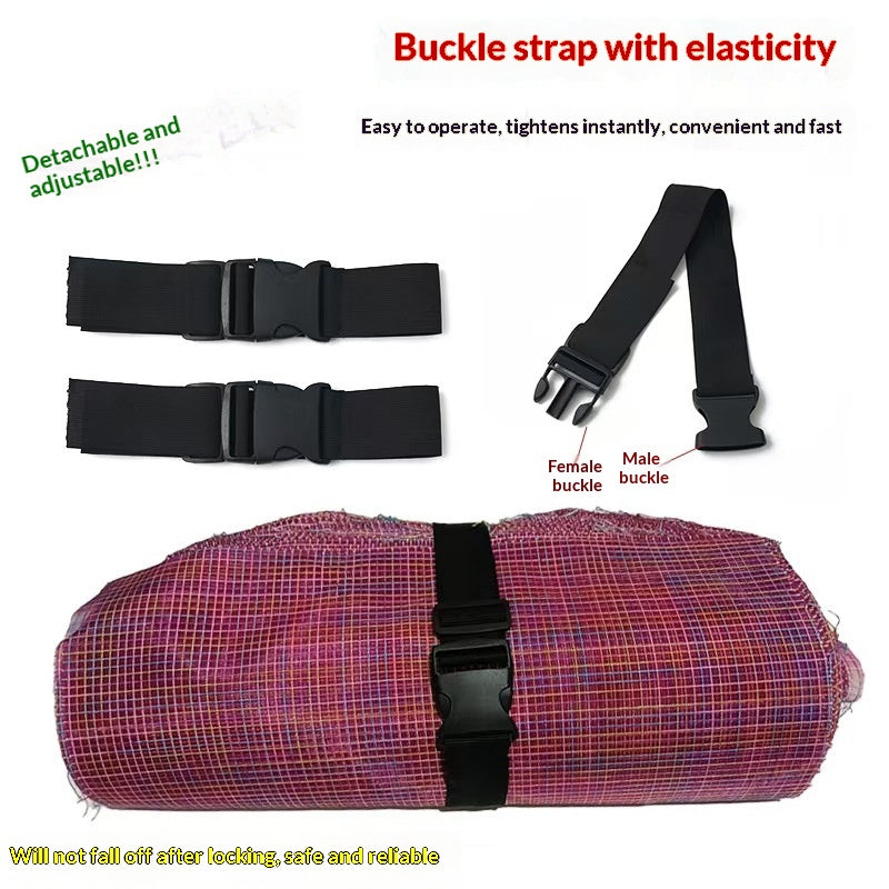 Multifunctional Buckle Elastic Band Tie Strap Adjustable