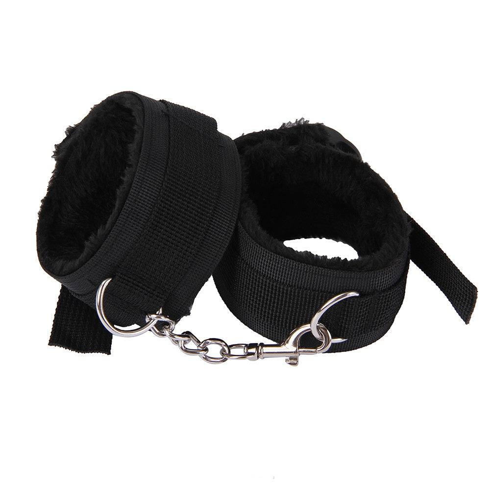 Ribbon Plush Handcuffs Belly Band