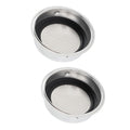 51mm Filter Basket Reusable Stainless Steel Portafilter Basket For Delonghi Semi Automatic Coffee Machine Single Cup