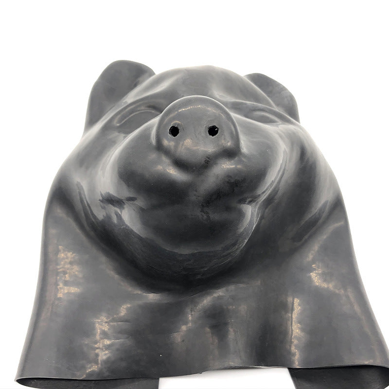 Pure Latex Animal Hood Mask Toy