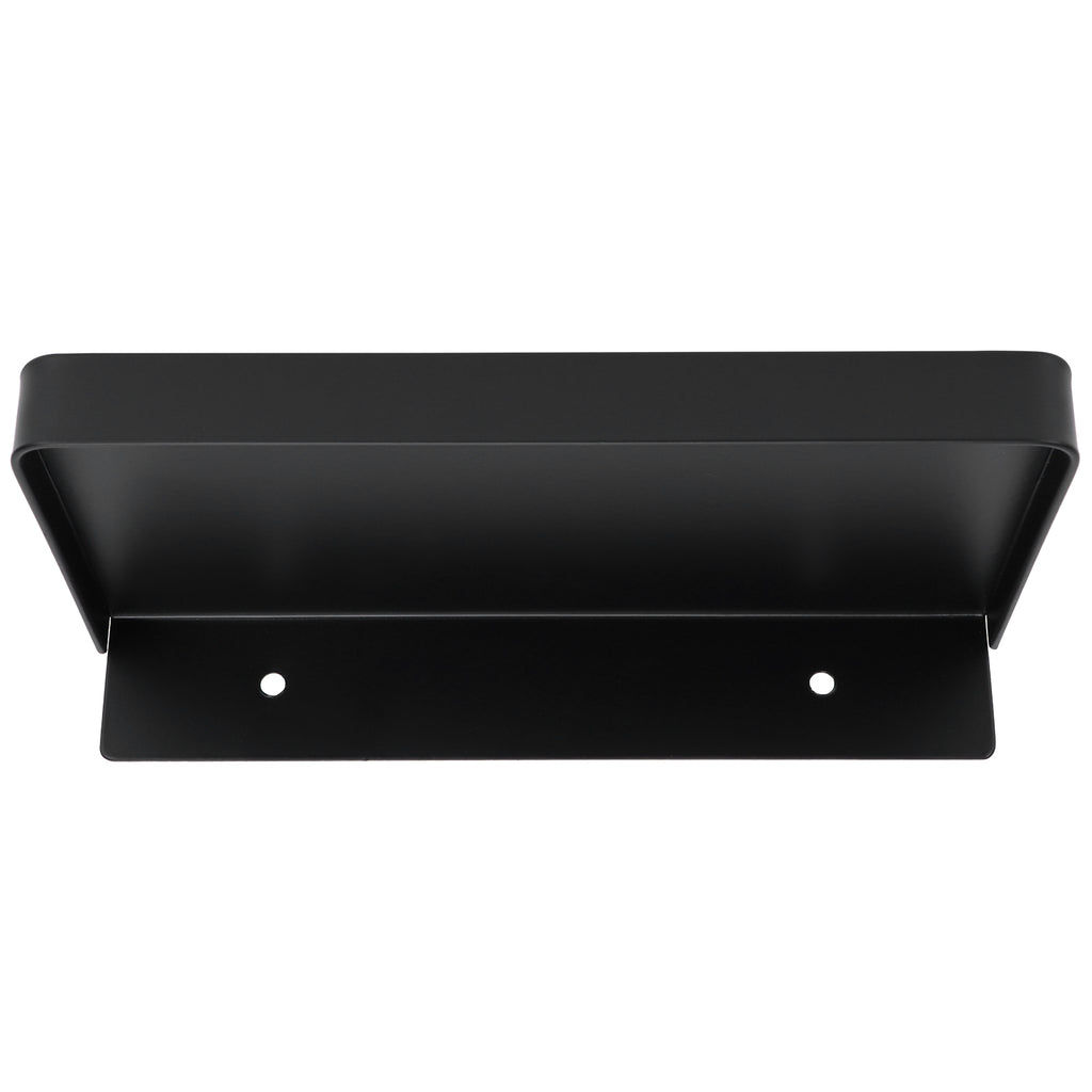 Bathroom Phone Holder Wall Mounted Thick Phone Storage Shelf Toilet Accessory 185x90mmBlack
