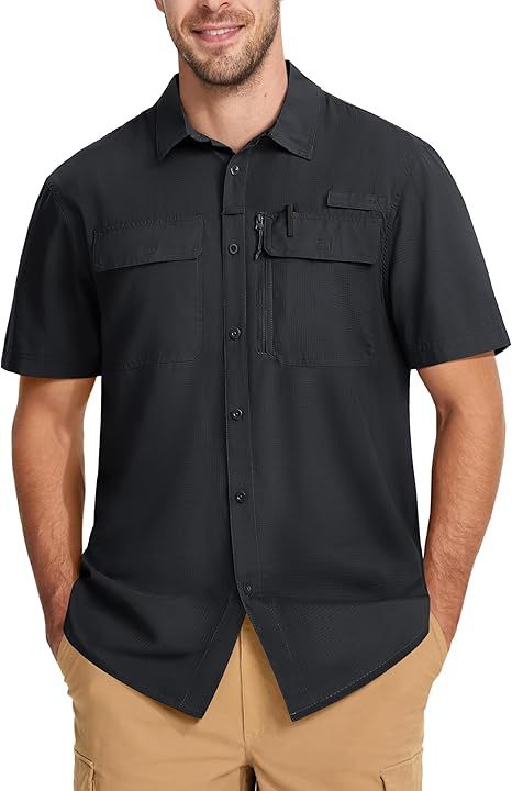 Solid-color Outdoor Quick-drying Breathable Lightweight Shirt