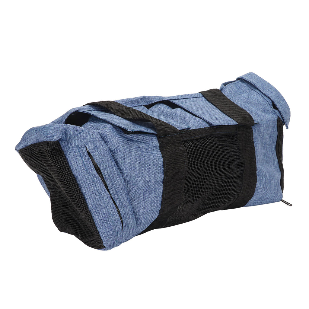 Cat Grooming Carry Bag Adjustable Neck Circumference Breathable Foldable Portable Pet Bathing Bag For Nail Trimming