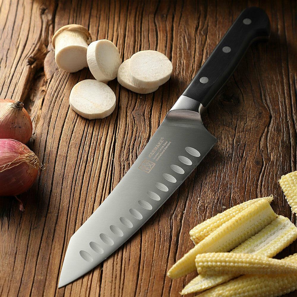 2-Piece Chef's Knife And Kitchen Shears Set  Stainless Steel Slicing Knife  Gift Set
