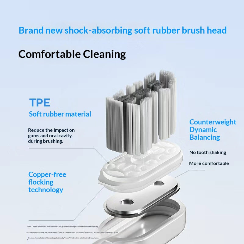 New Smart Cleaning Vibrating Toothbrush
