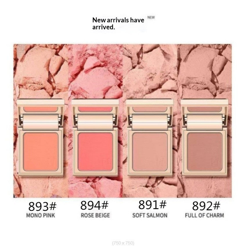 Natural Matte Highlighting Single-Color Blush Matte Blush Palette