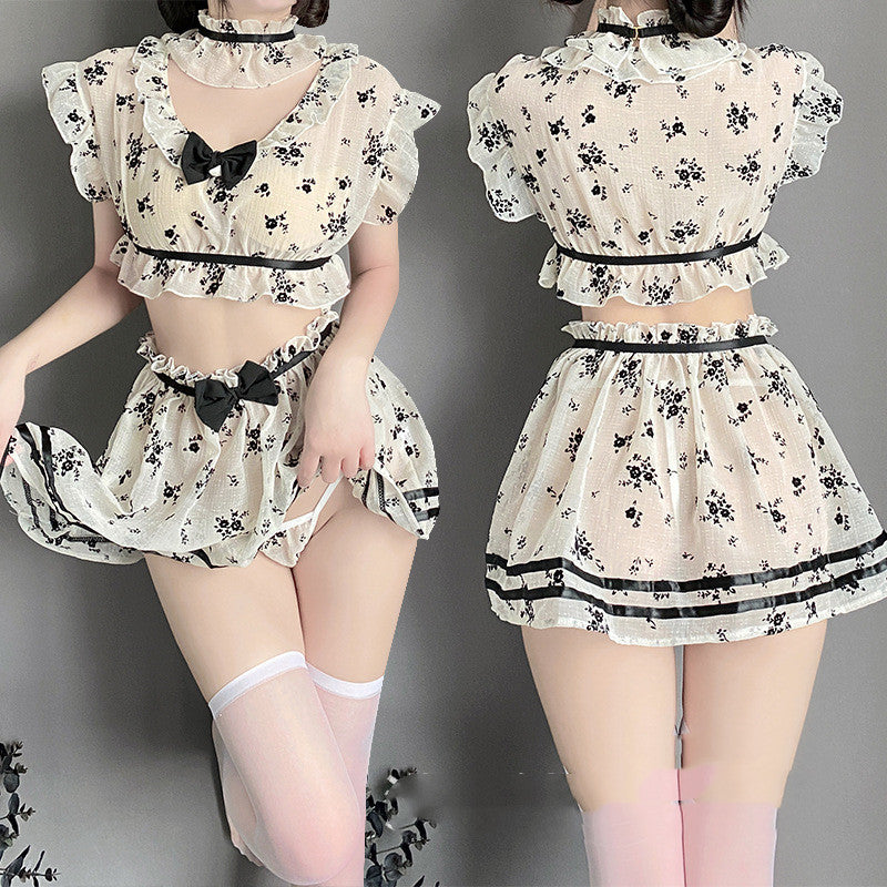 Women's Fashion Casual Simple Sleepwear Set