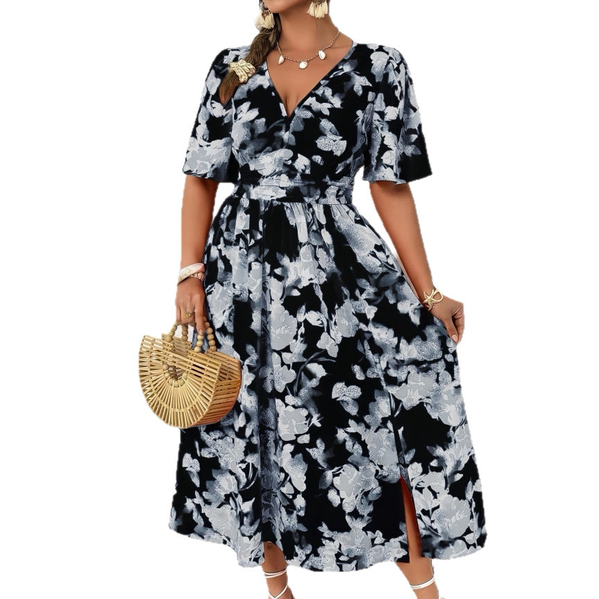 Summer European And American-style Midi Dress
