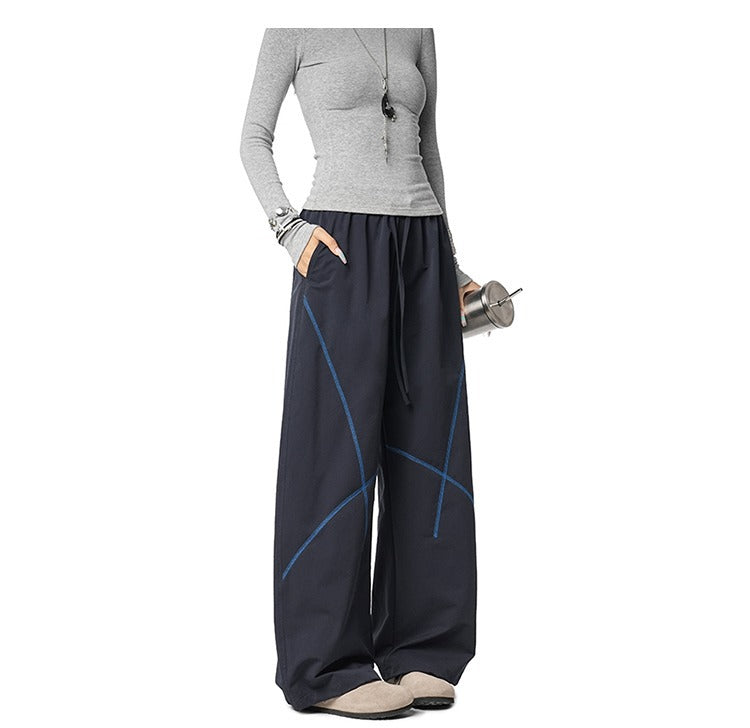 Americanstyle Straight Leg Casual Pants Summer