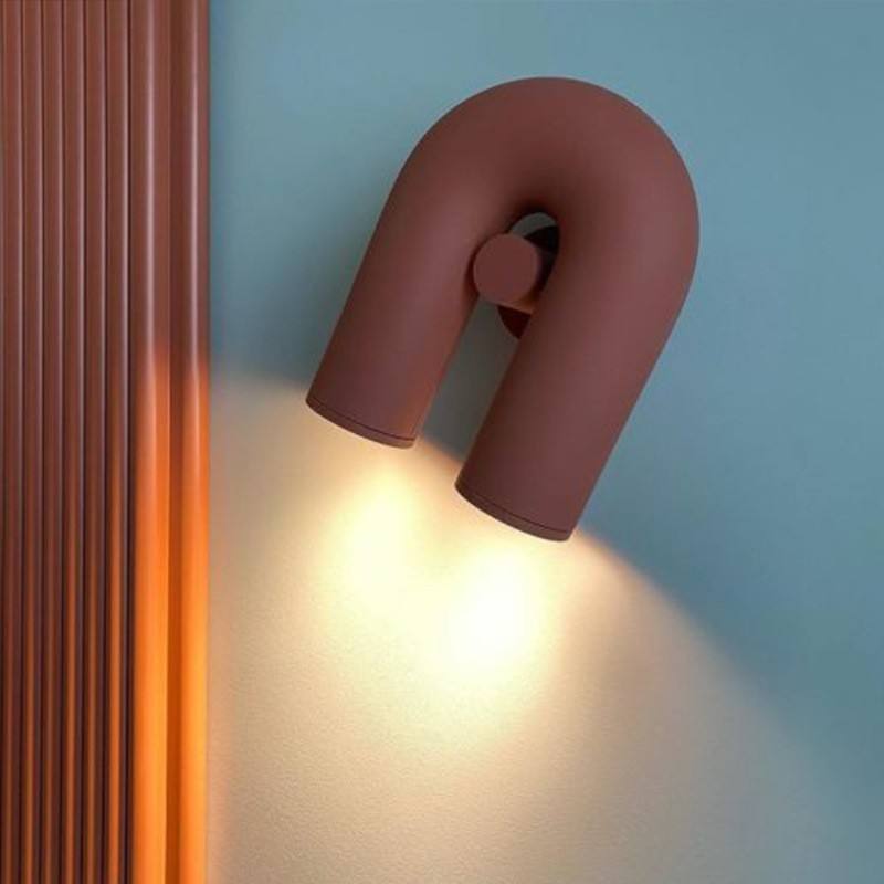 Macaron U-shaped Creative Wall Lamp