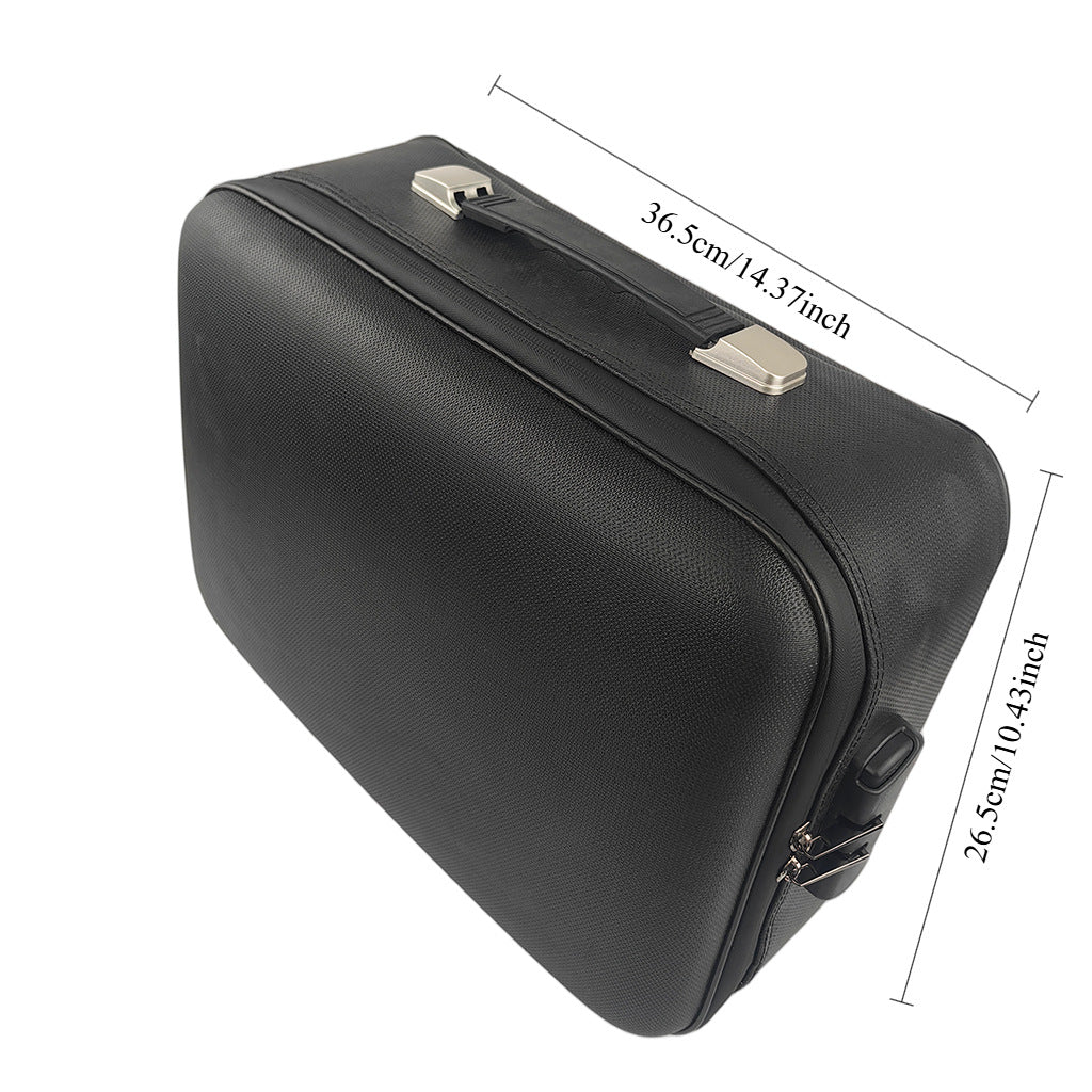 Fire- And Water-Resistant Document Organizer Bag
