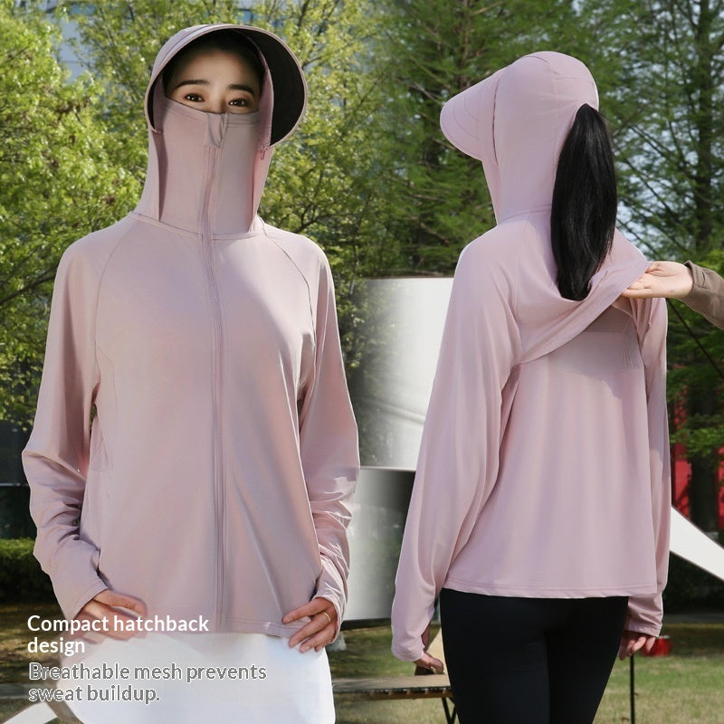 Womens Outdoor Cycling Sun-Protective Jacket