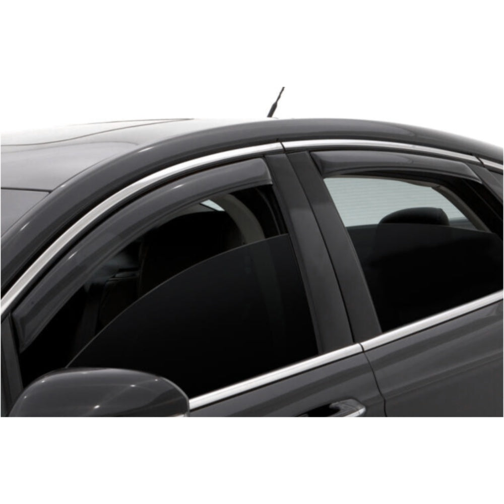 For 16-20 Sorento 4pcs Smoke In Channel Window Visor Door Window Protection Trim