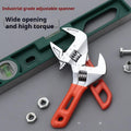 Multi Functional Portable Large Opening Short Handle Adjustable Wrench