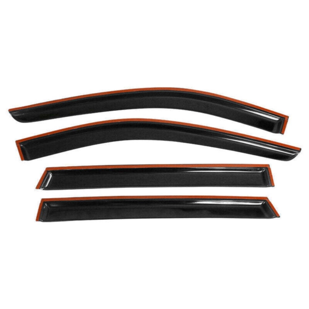 For 2014-2020 Rogue Acrylic Visor Vent Rain Sun Deflector Guard 4Pc Set