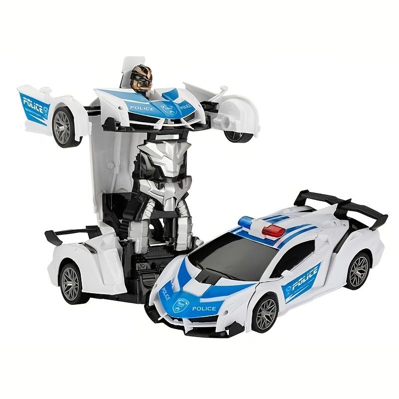 Multifunctional Transforming Vehicle Toy  Racing And Robot Modes  Perfect Gift For Kids