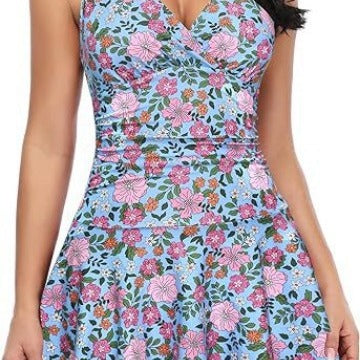 Womens Casual And Versatile Figure-hugging Zip-up Dress