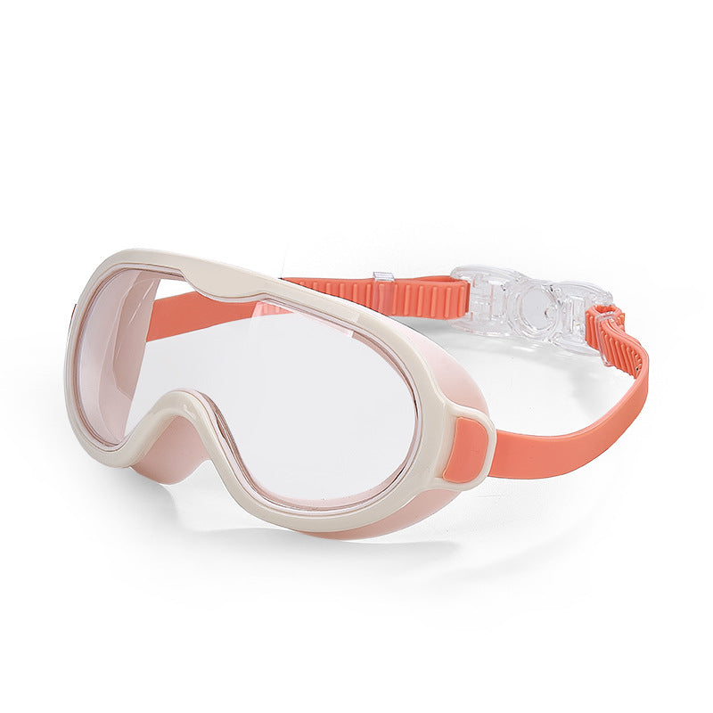 Childrens Waterproof And Anti-Fog Swimming Goggles