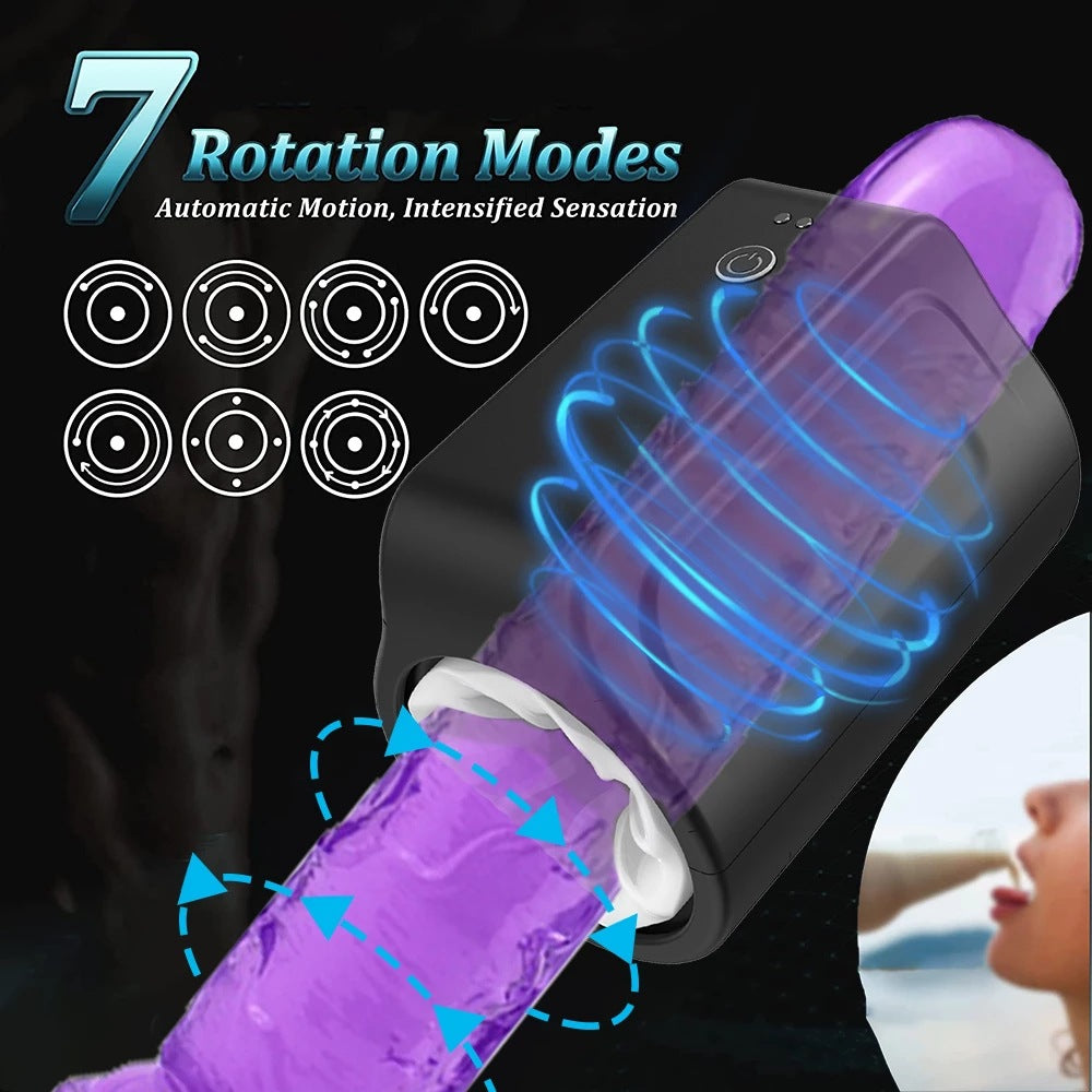Men's Fashion Simple Automatic Vortex Rotation Massage Tool
