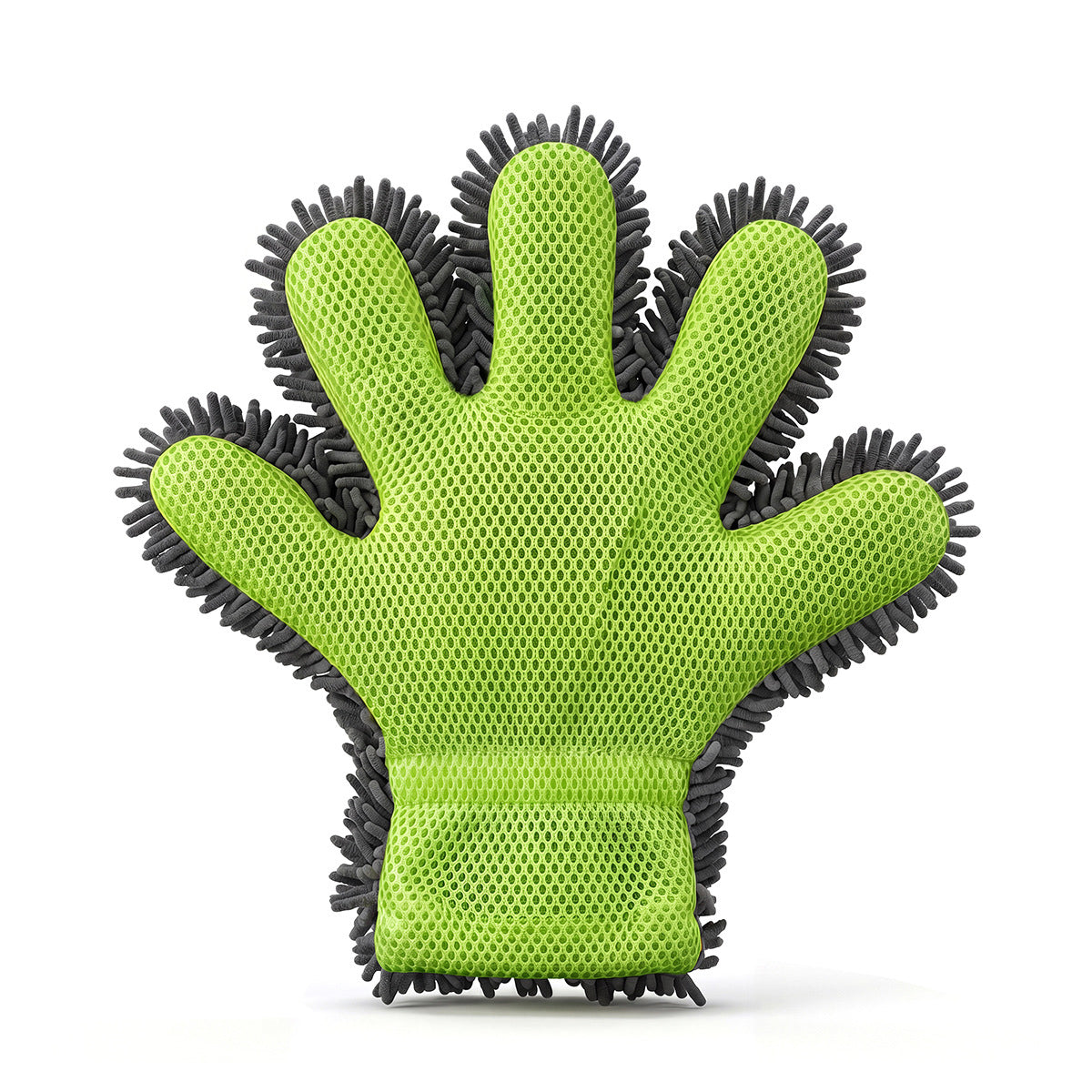 Thickened Chenille 5-Finger Car Wash Gloves, Rich Foam Cleaning Gloves, Professional Car Washing Towels For Auto Detailing Shops