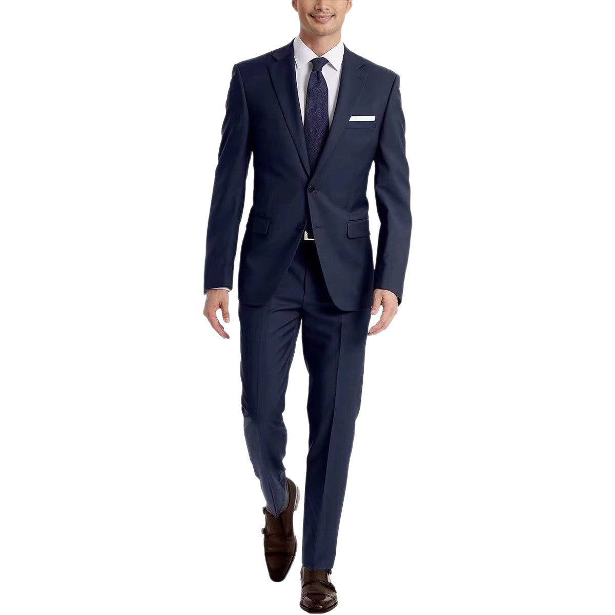 Mens Casual Best Man Two-Piece Suit