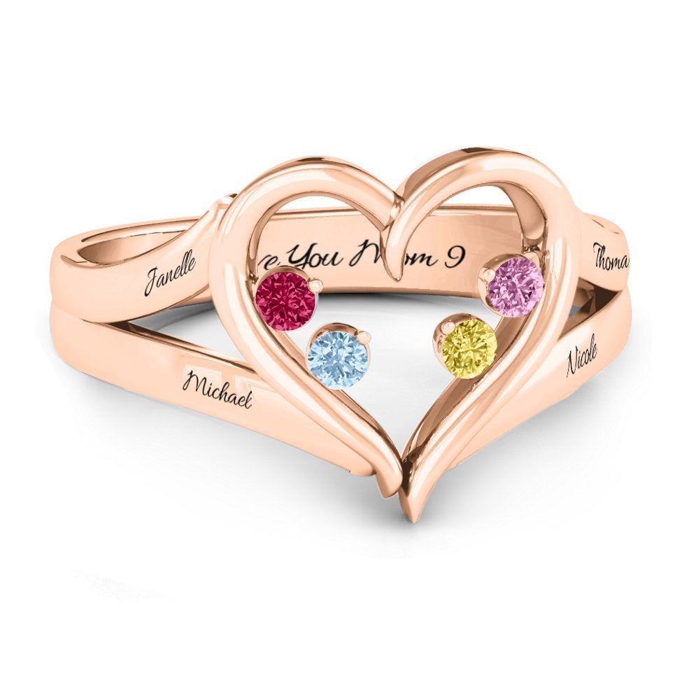 Cross Border Fashion Love Ring From Europe And America