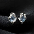 Single Retro Domineering Dragon & Snake Earrings For Men, Trendy Niche Personalized Male Fashion Ear Jewelry