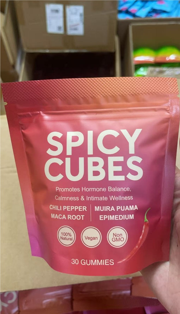 30 Piece Spicy Candy Cubes SPICY CUBES